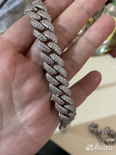 Комплект цепочка браслет