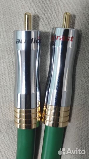 Межблочный кабель 2 rca 2rca длиной 1 метр