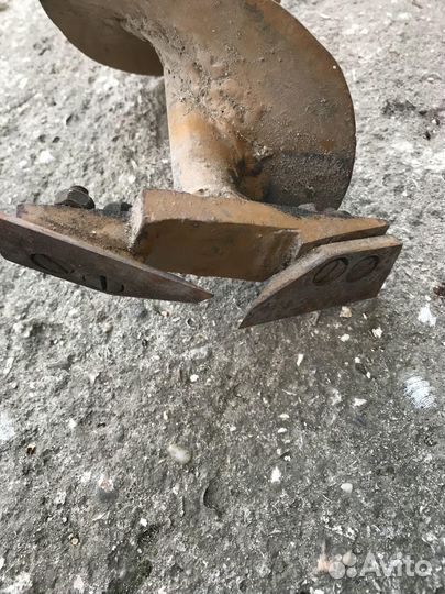 Ледобур для зимней рыбалки складной СССР