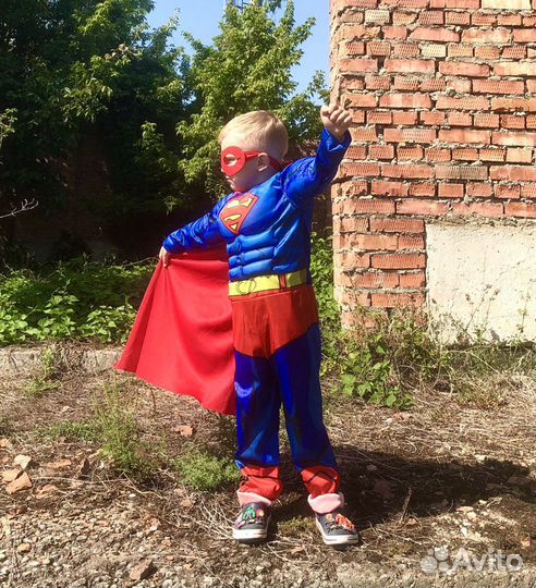 Костюм детский Супермен Superman карнавальный