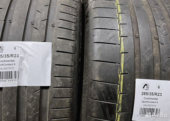 Continental SportContact 6 285/35 R23 94Y