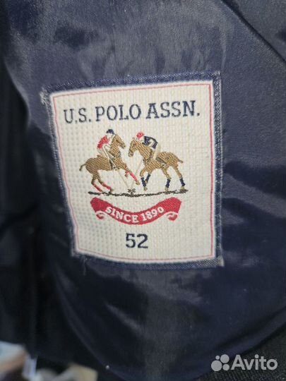 Пуховик-бомбер (куртка) мужской US polo assn