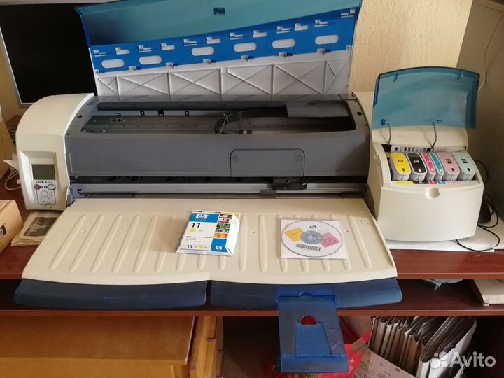 Широкоформатный принтер HP designjet 120NR