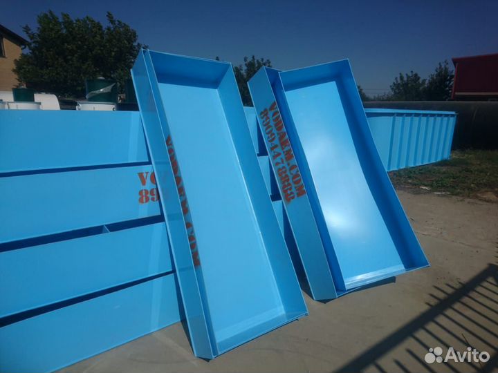 Емкости из полипропилена для рыбы и рака