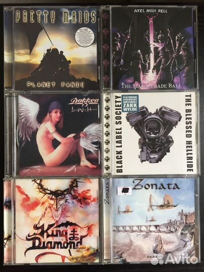 Музыкальные компакт-диски часть 1