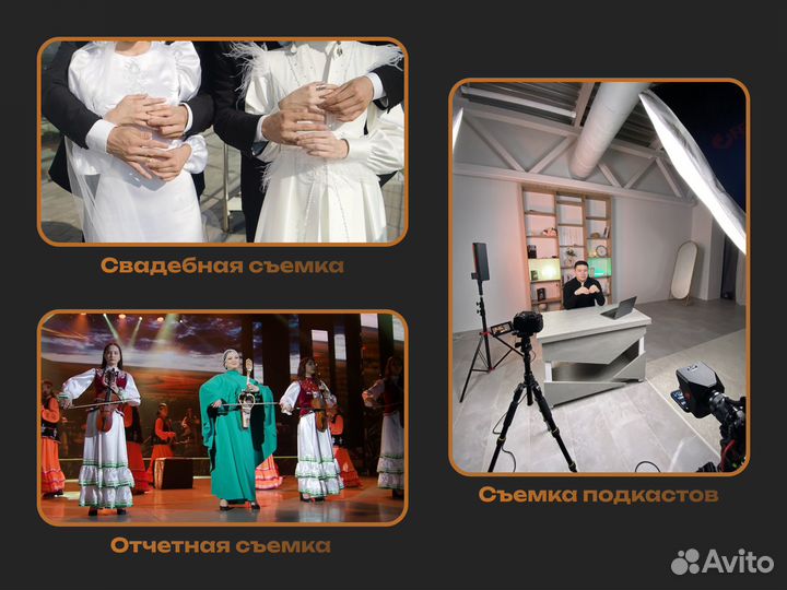 Профессиональная съемка на ваших мероприятиях