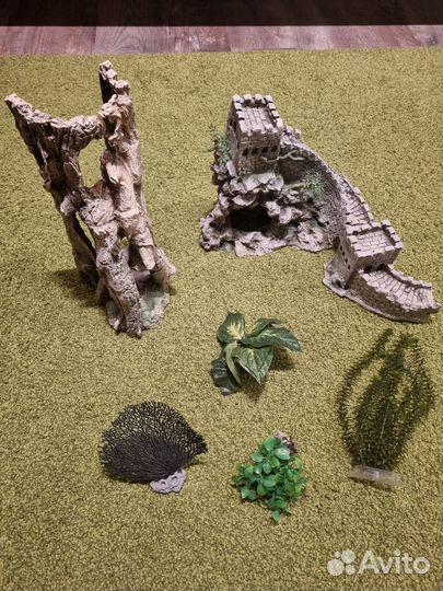 Декорации для аквариума