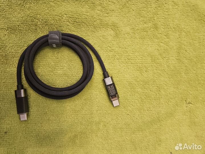 Кабель для быстрой зарядки Type-C, Type-C с диспле