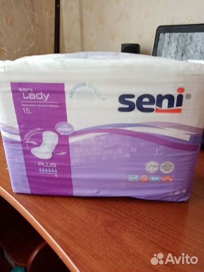 Урологические прокладки женские сени 15шт