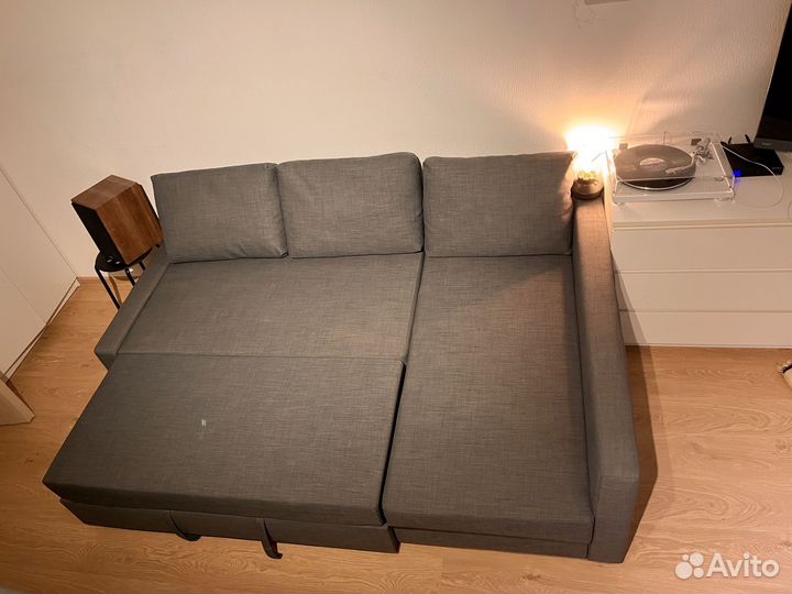 Угловой диван раскладной IKEA фрихетэн