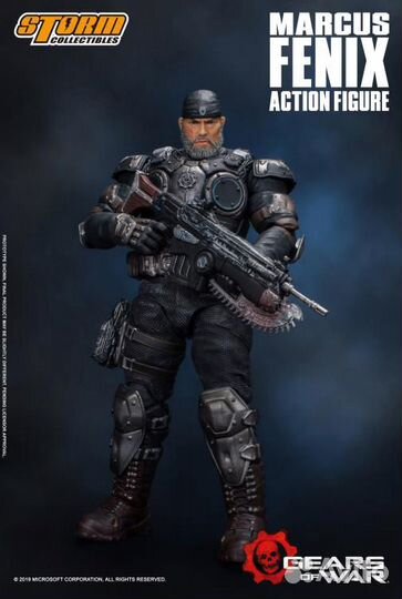 Storm Co Gears of War Marcus Fenix Figure