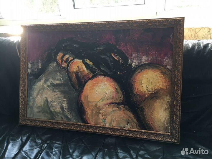 Картина маслом на холсте Пробуждение Розы