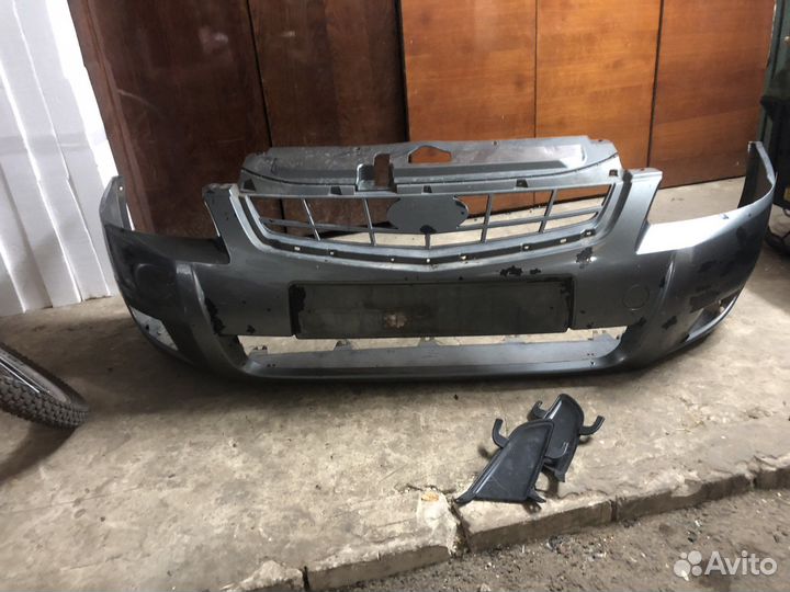 Передний бампер priora 2