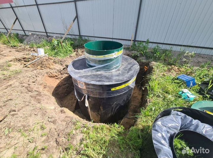 Установка септика под ключ