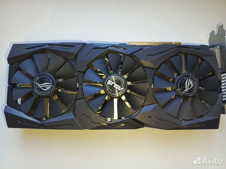 Видеокарта gtx 1060 6gb asus strix