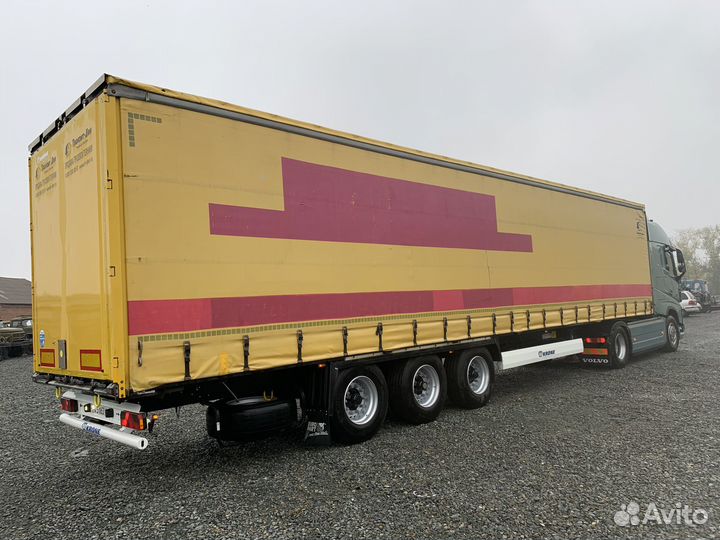 Полуприцеп шторный Krone SD, 2012