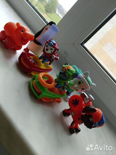 Игрушки щенячий патруль