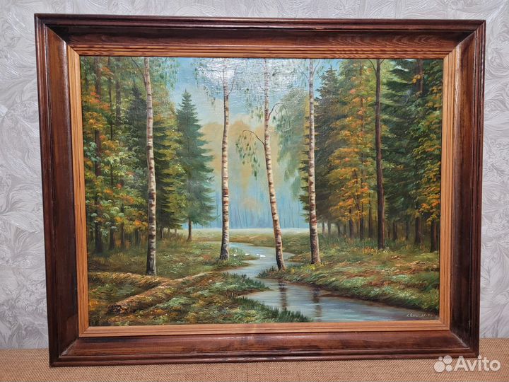 Картина масло холст