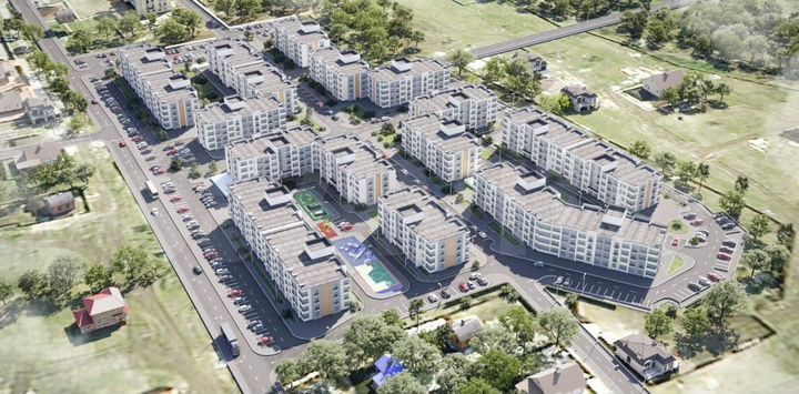 1-к. квартира, 44,7 м², 1/4 эт.