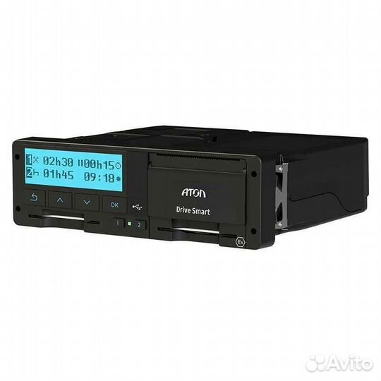 Тахограф Atol Drive SMART с установленным скзи