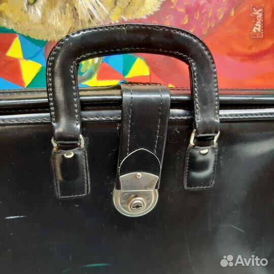 Сумка-саквояж кассира смп 1976 года