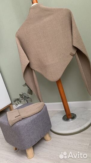 Шапка вязаная ручной работы