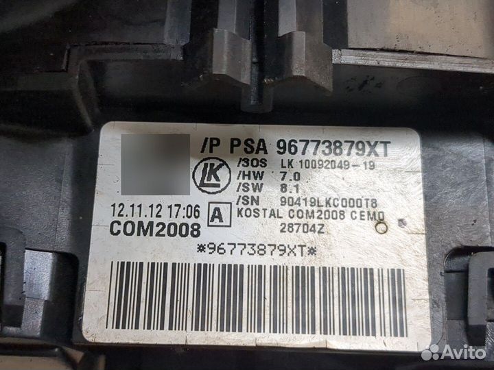 Переключатель поворотов и дворников Citroen DS3, 2013