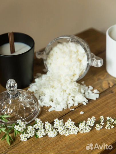 Воск, соевый, 3 кг (хлопья)