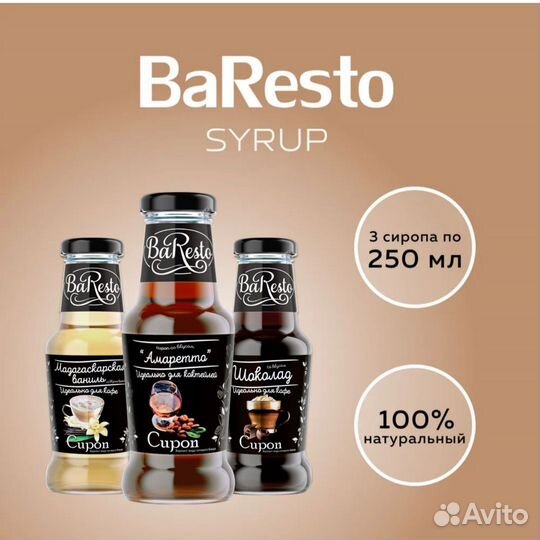 Набор сиропов 