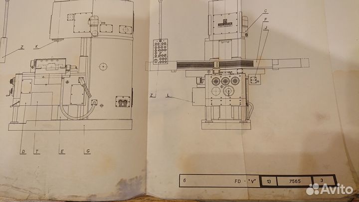 Паспорт станок консольно-фрезерный TOS FD 40