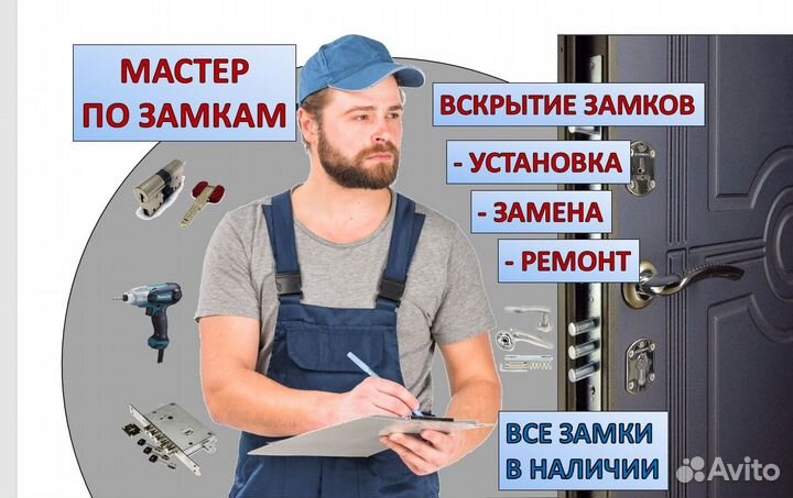 Вскрытие/Замена/Ремонт Замков.Вскрытие Авто