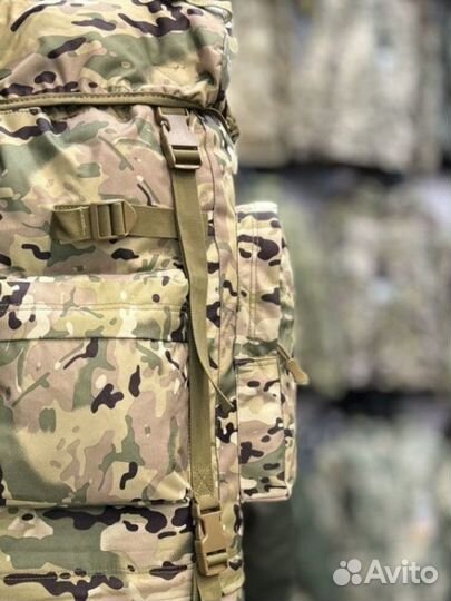Рюкзак тактический мультикам с каркасом 75L
