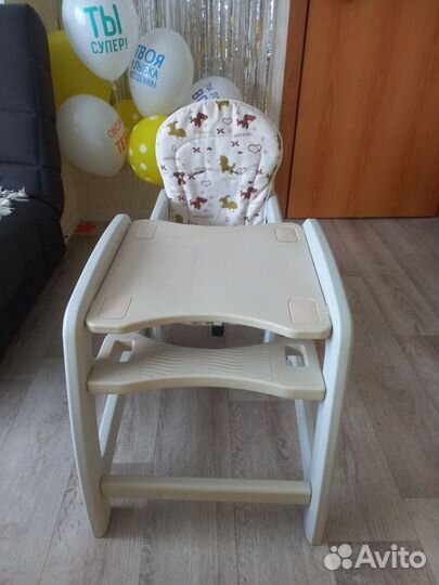 Стульчик для кормления трансформер