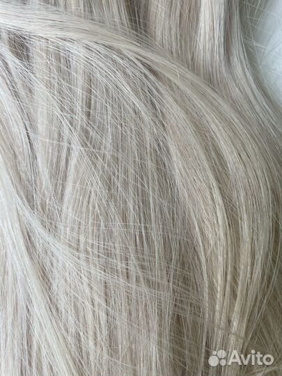 Волосы на заколках