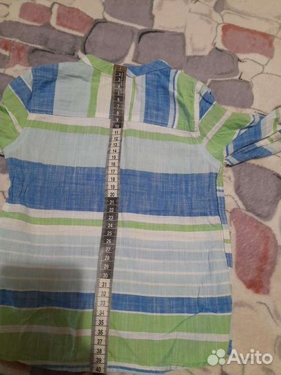 Льняная рубашка для мальчика