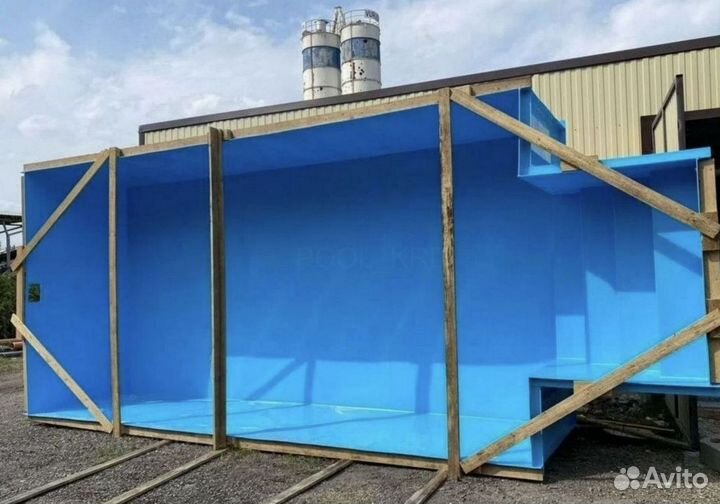 Чаша бассейна из полипропилена