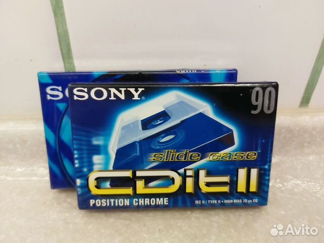 Аудиокассеты sony