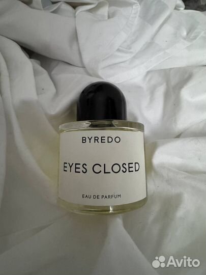 Byredo eyes closed