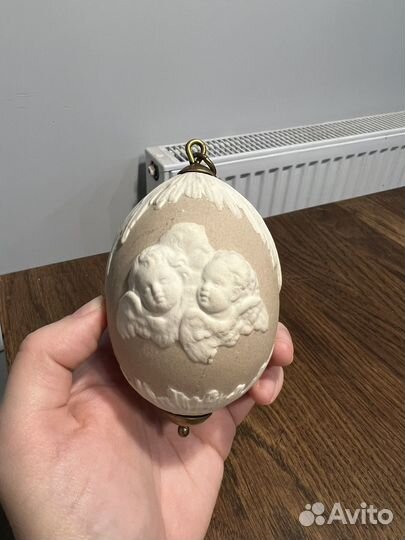 Яйцо пасхальное фарфор винтаж
