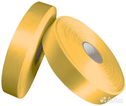 Цветная лента 15мм х 200 м, золото