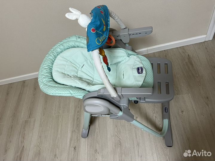 Стульчик для кормления chicco polly magic