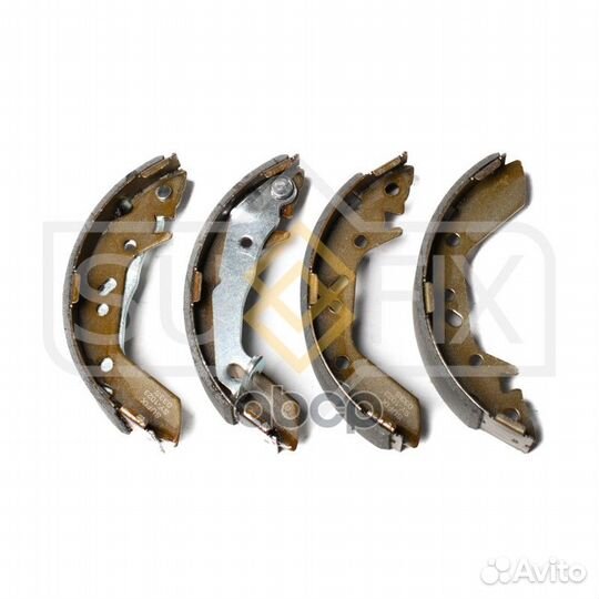 Барабанные тормозные колодки зад прав/лев S