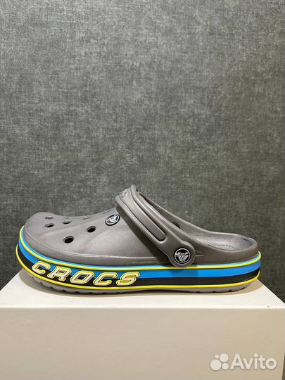 Серые сабо Crocs Bayaband Clog 2024 (унисекс)