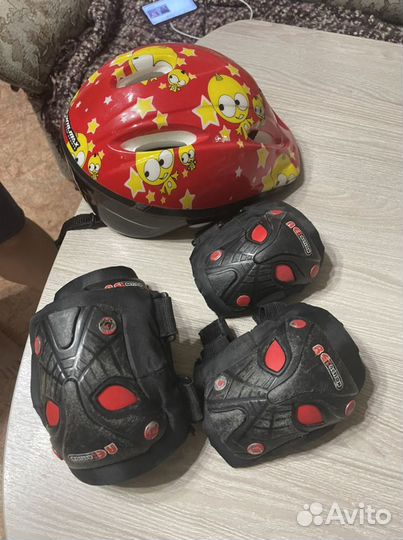 Ролики детские и шлем