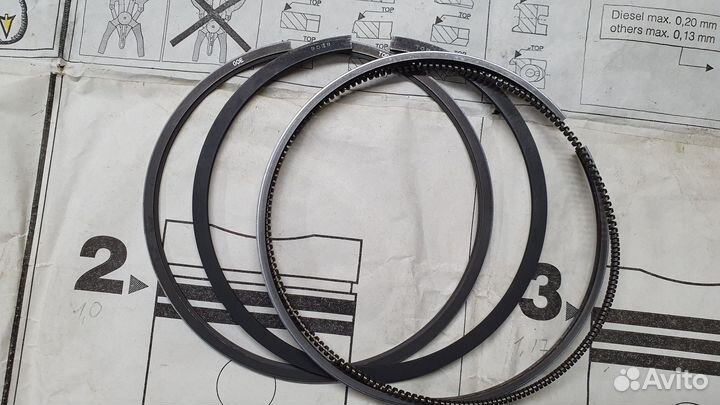 Mercedes m119 поршневые кольца