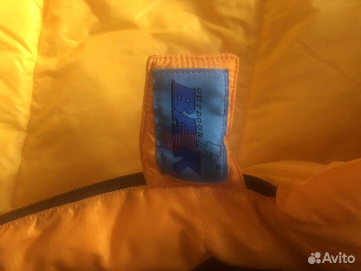 Спальный мешок детский пуховый bask