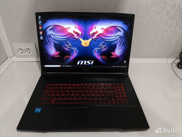 MSI katana GF76 RTX3050, I5-11400H, RAM16Gb