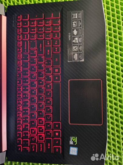 Игровой ноутбук acer nitro 5 i7/1050