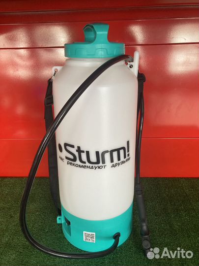 Опрыскиватель садовый аккумуляторный sturm