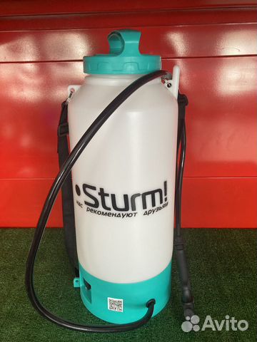 Опрыскиватель садовый аккумуляторный sturm